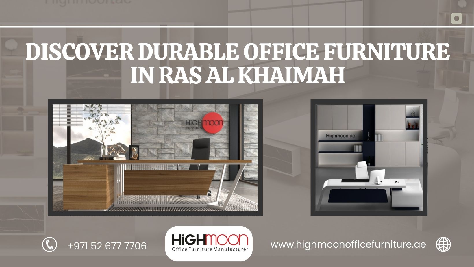 Durable Office Furniture Ras Al Khaimah