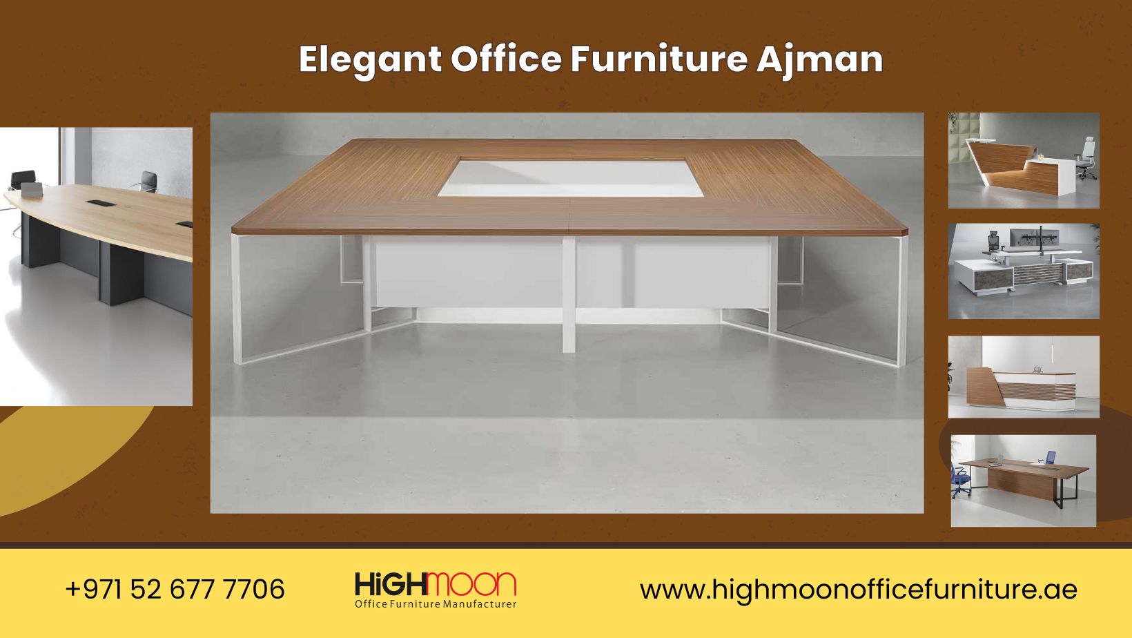 Elegant Office Furniture Ajman