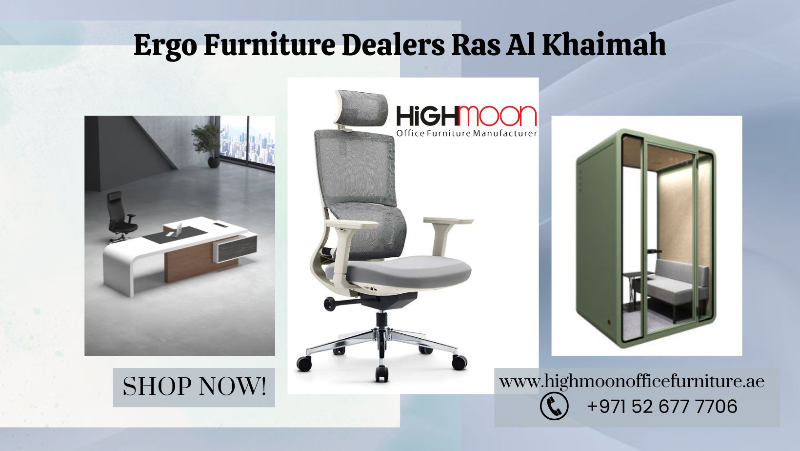 Ergo Office Furniture Dealers in Ras Al Khaimah