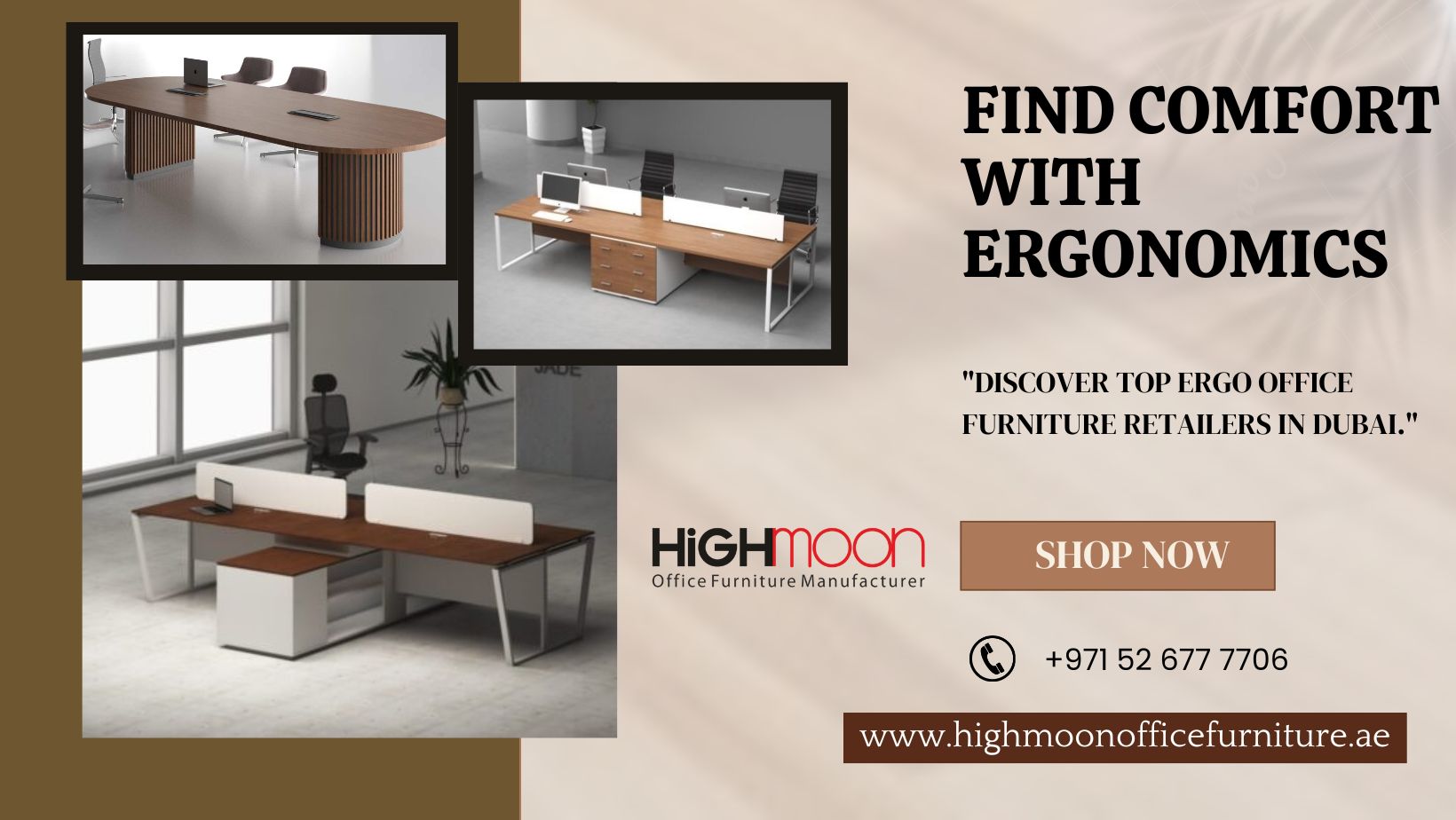 Ergo Office Furniture Retailers in Dubai