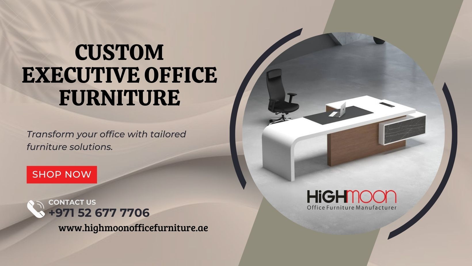 Executive Office Furniture Customization