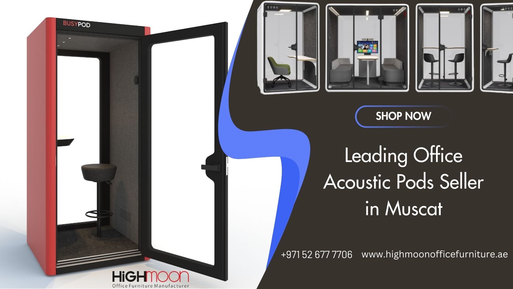 Office Acoustic Pods Seller in Muscat