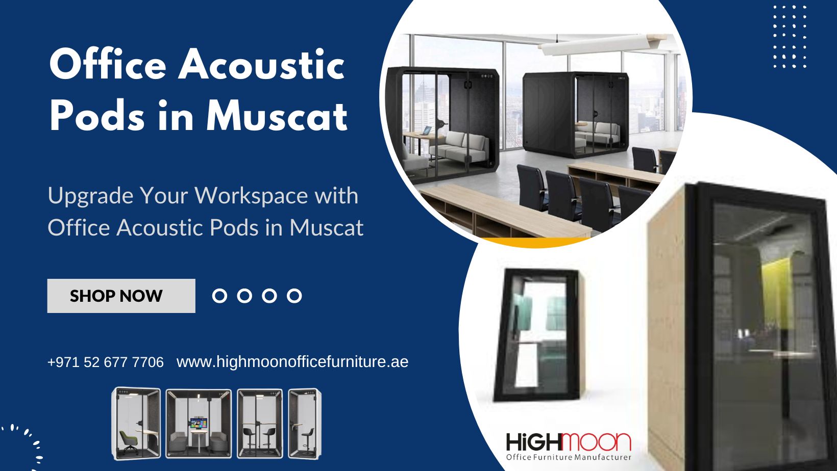 Office Acoustic Pods in Muscat