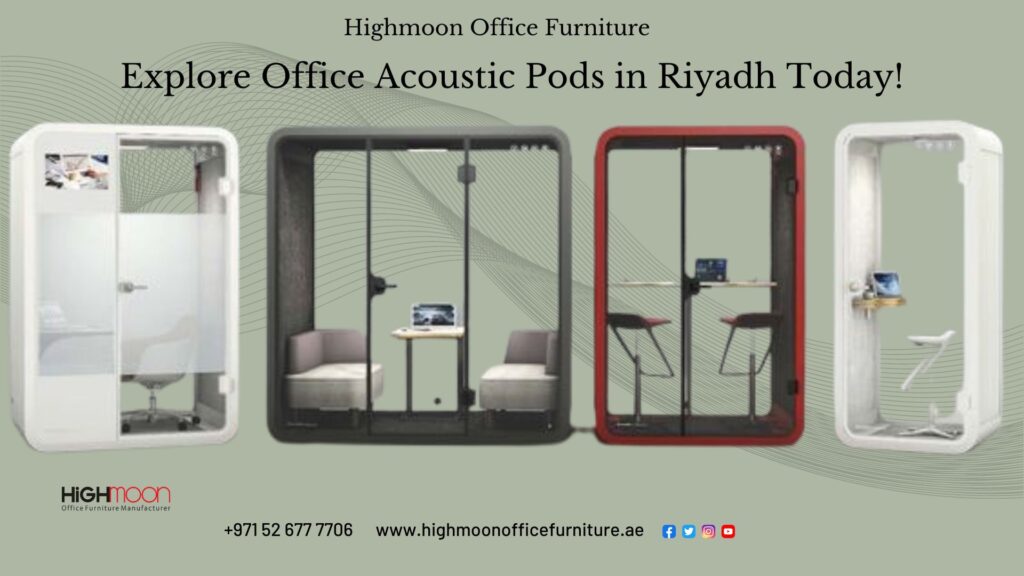 Office Acoustic Pods in Riyadh