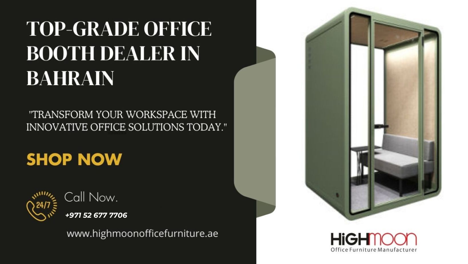 Office Booth Dealer Bahrain