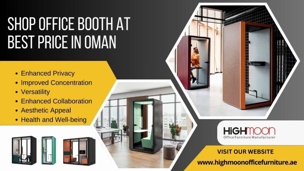 Office Booth Price in Oman