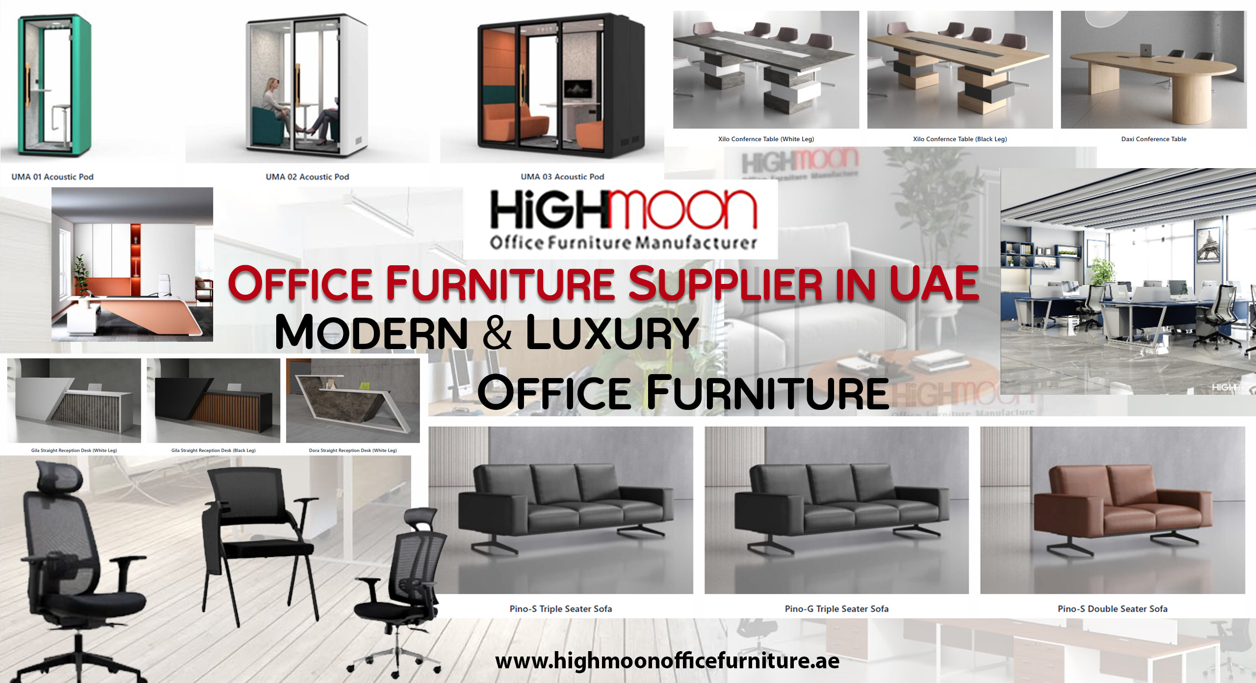 Office Furniture Supplier in UAE - Modern & Luxury Office Furniture