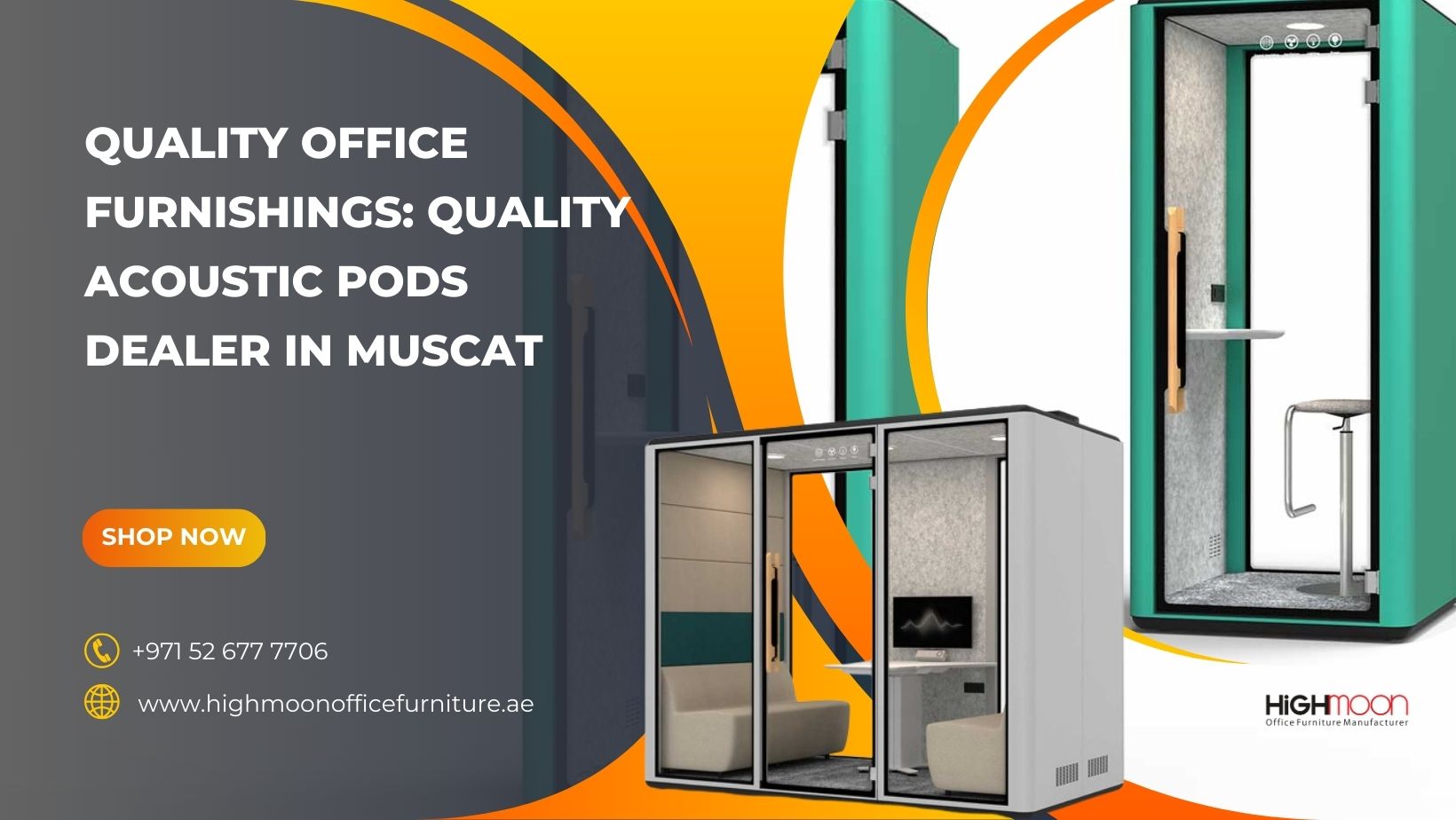 Quality Acoustic Pods Dealer in Muscat