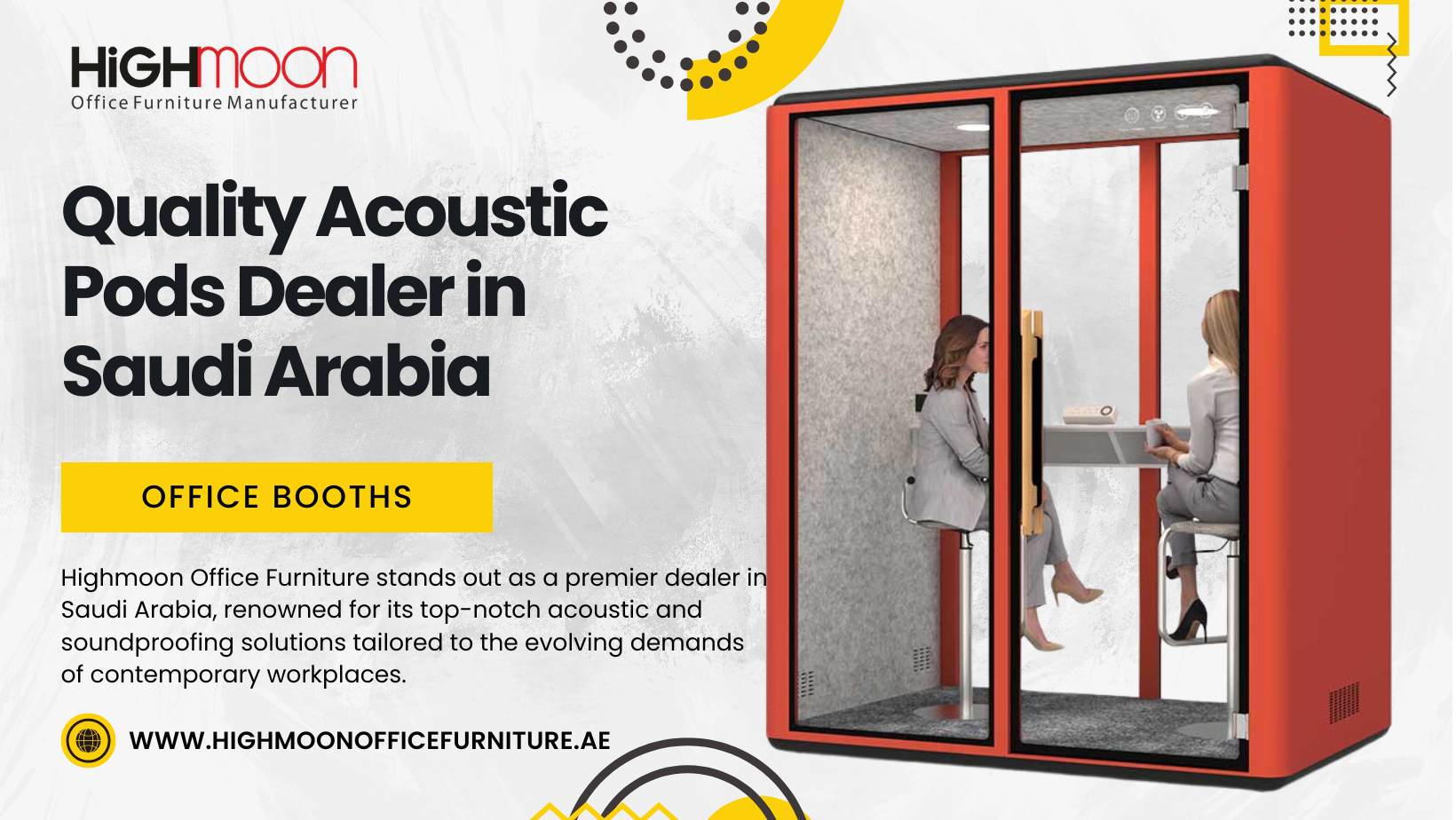 Quality Acoustic Pods Dealer in Saudi Arabia