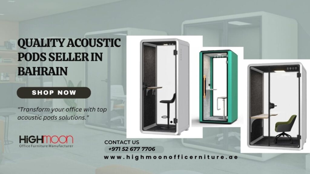 Quality Acoustic Pods Seller in Bahrain