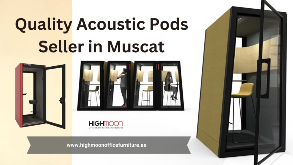 Quality Acoustic Pods Seller in Muscat