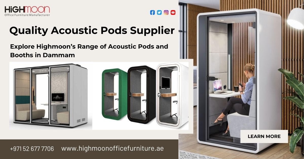 Quality Acoustic Pods Supplier in Dammam