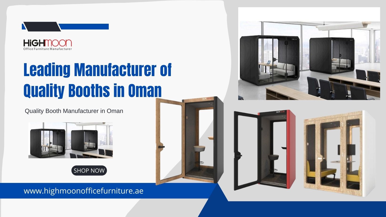 Quality Booth Manufacturer in Oman