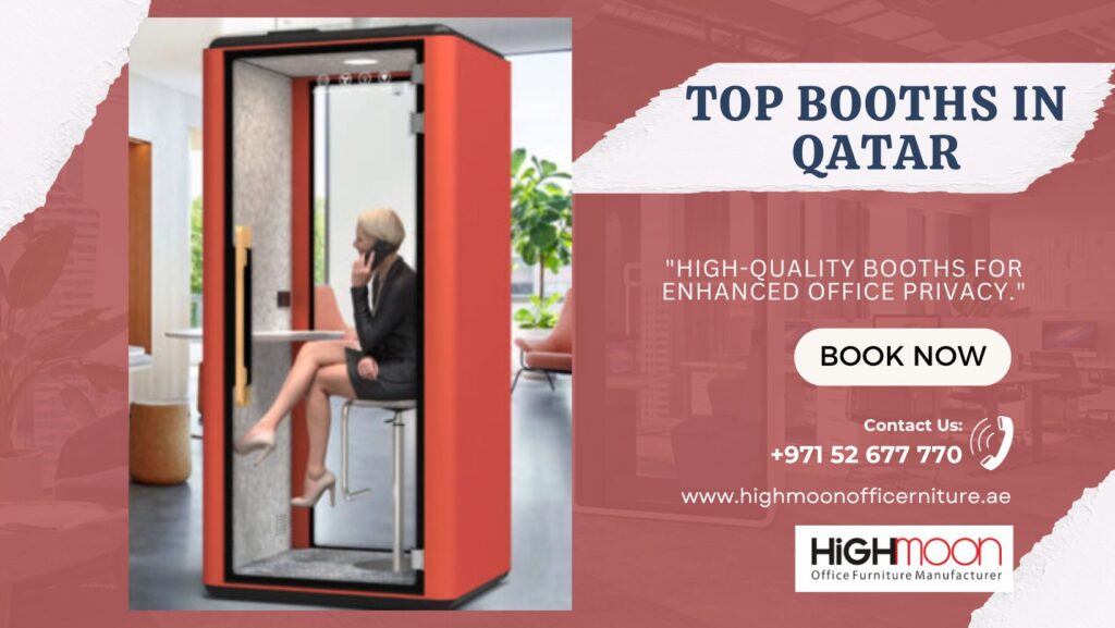 Quality Booths & Pods Dealer in Qatar