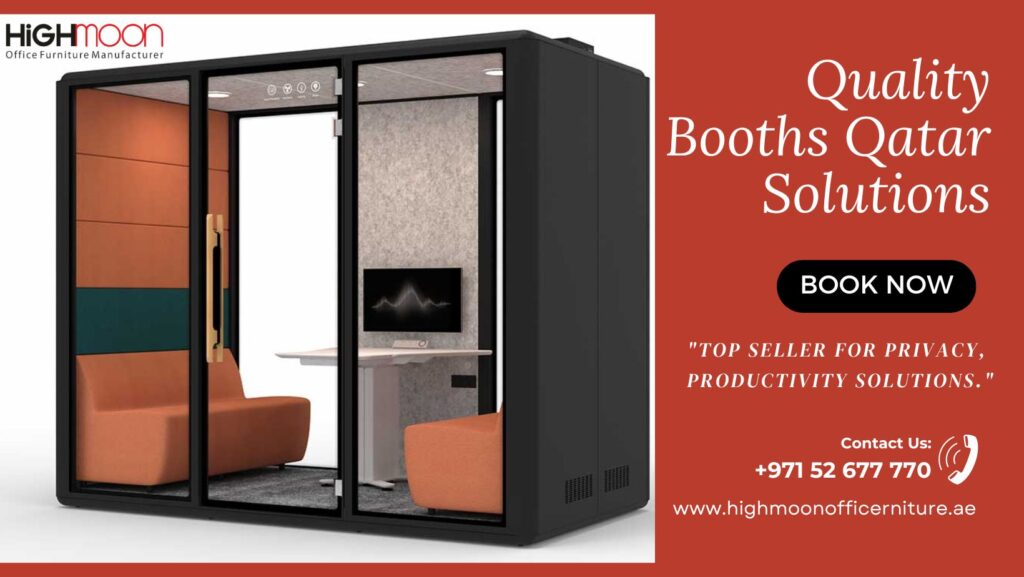 Quality Booths & Pods Seller in Qatar