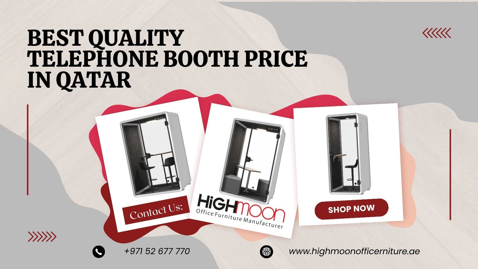 Quality Telephone Booth Price in Qatar