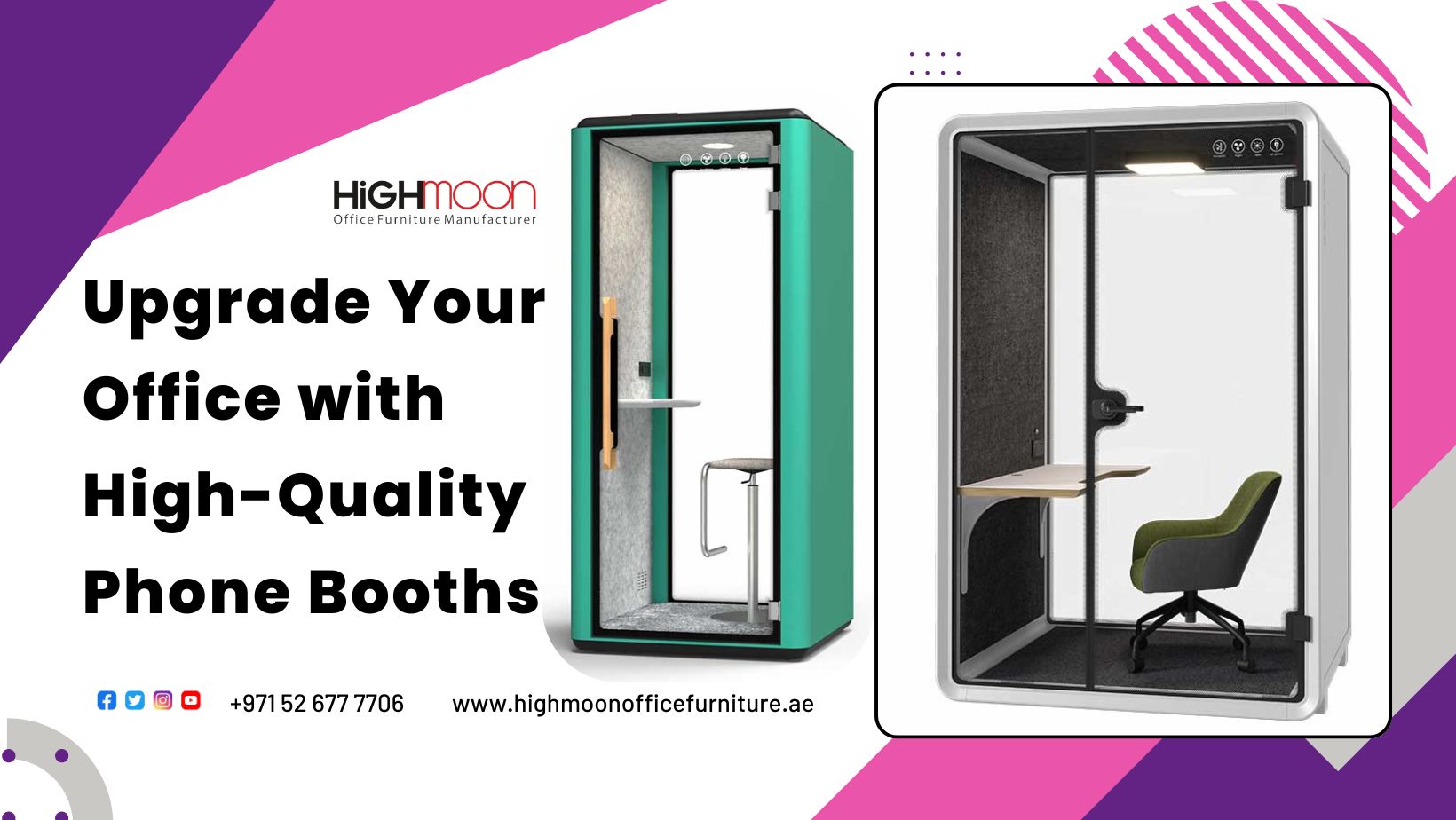 Upgrade Your Office with High-Quality Phone Booths