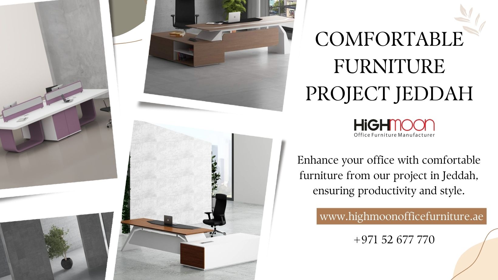 Comfortable Office Furniture Project in Jeddah