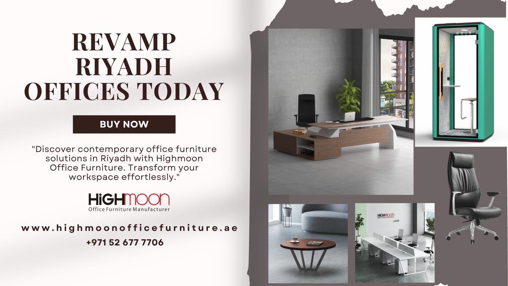 Contemporary Office Furniture in Riyadh