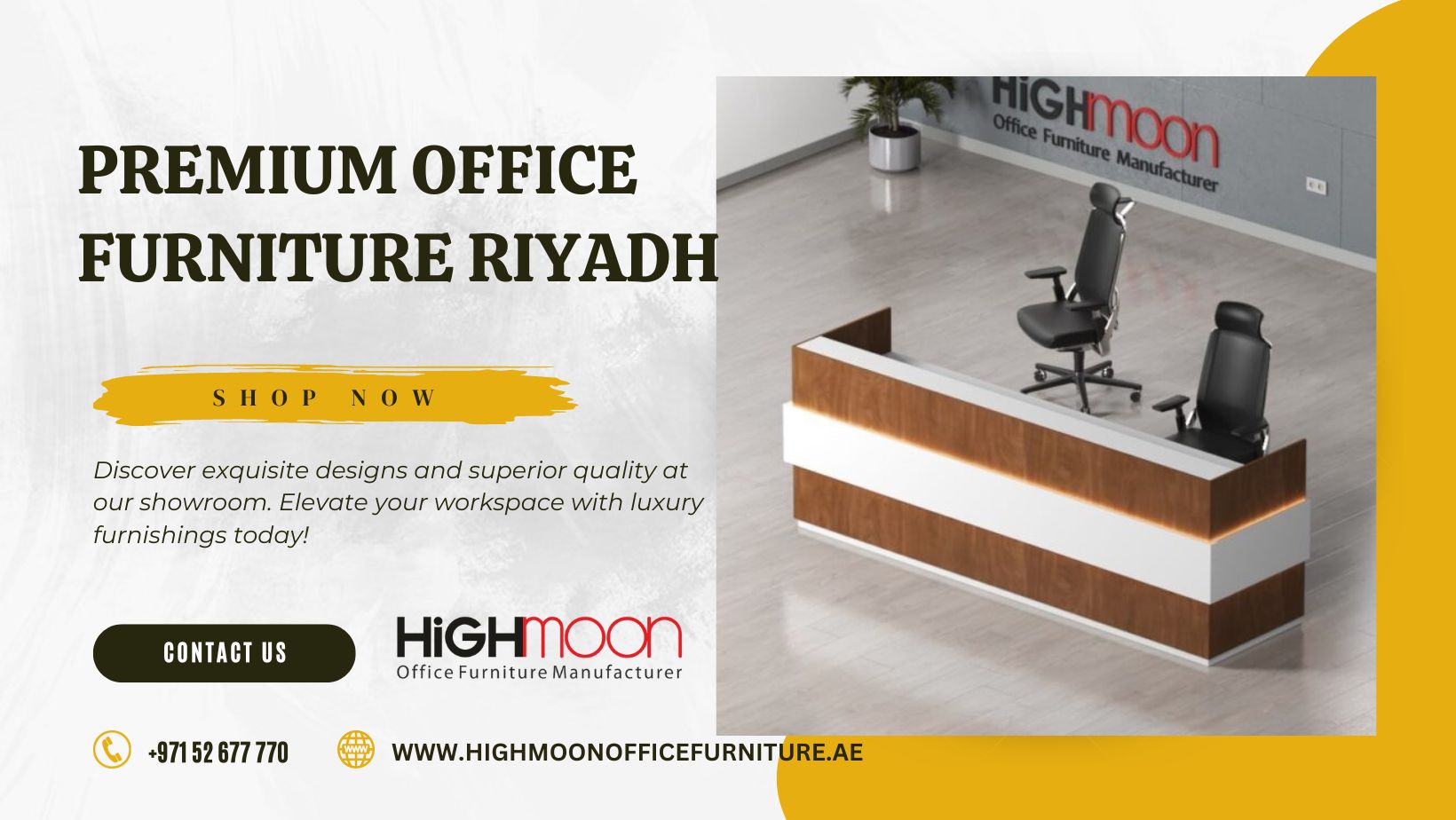 Corporate Office Furniture Dealers in Riyadh