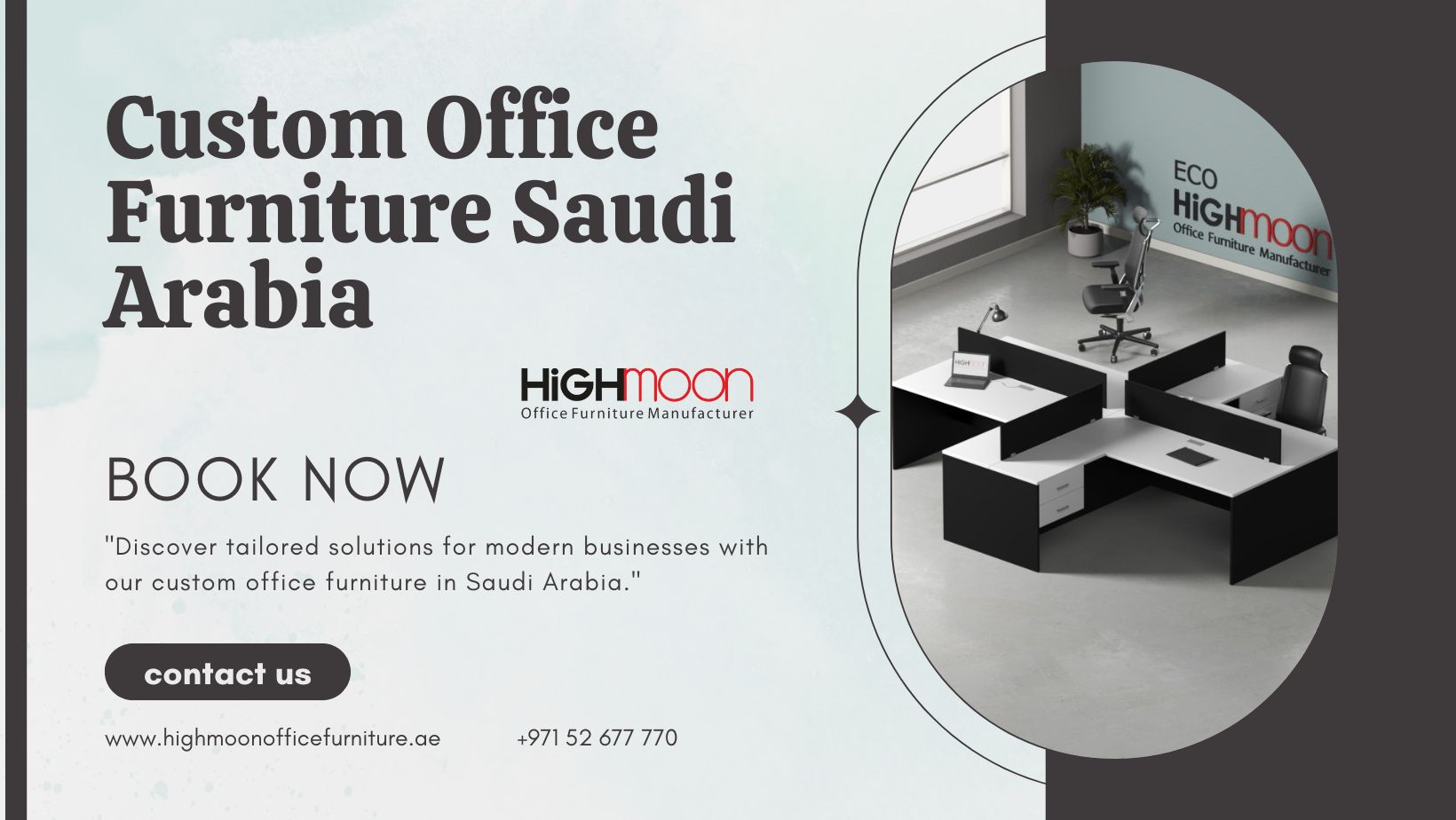 Custom Office Furniture Shop in Saudi Arabia