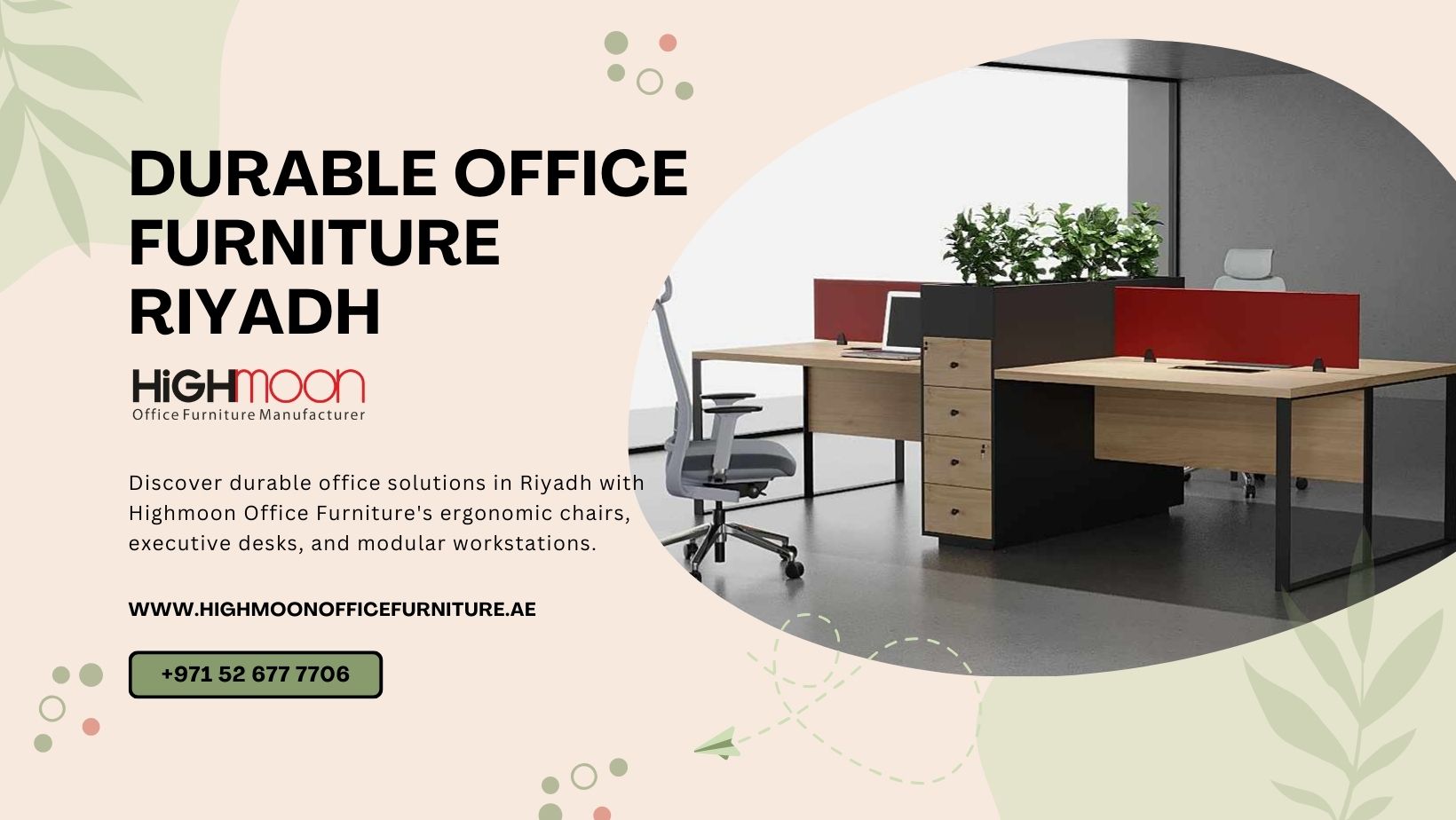 Durable Office Furniture Riyadh