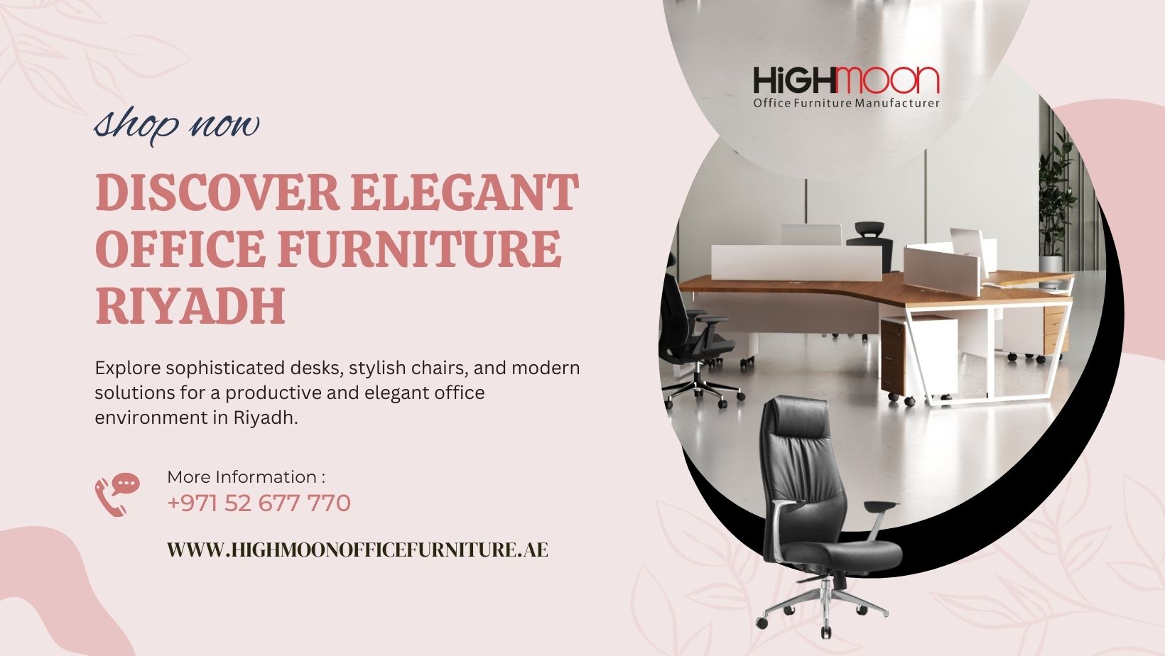 Elegant Office Furniture Solutions in Riyadh