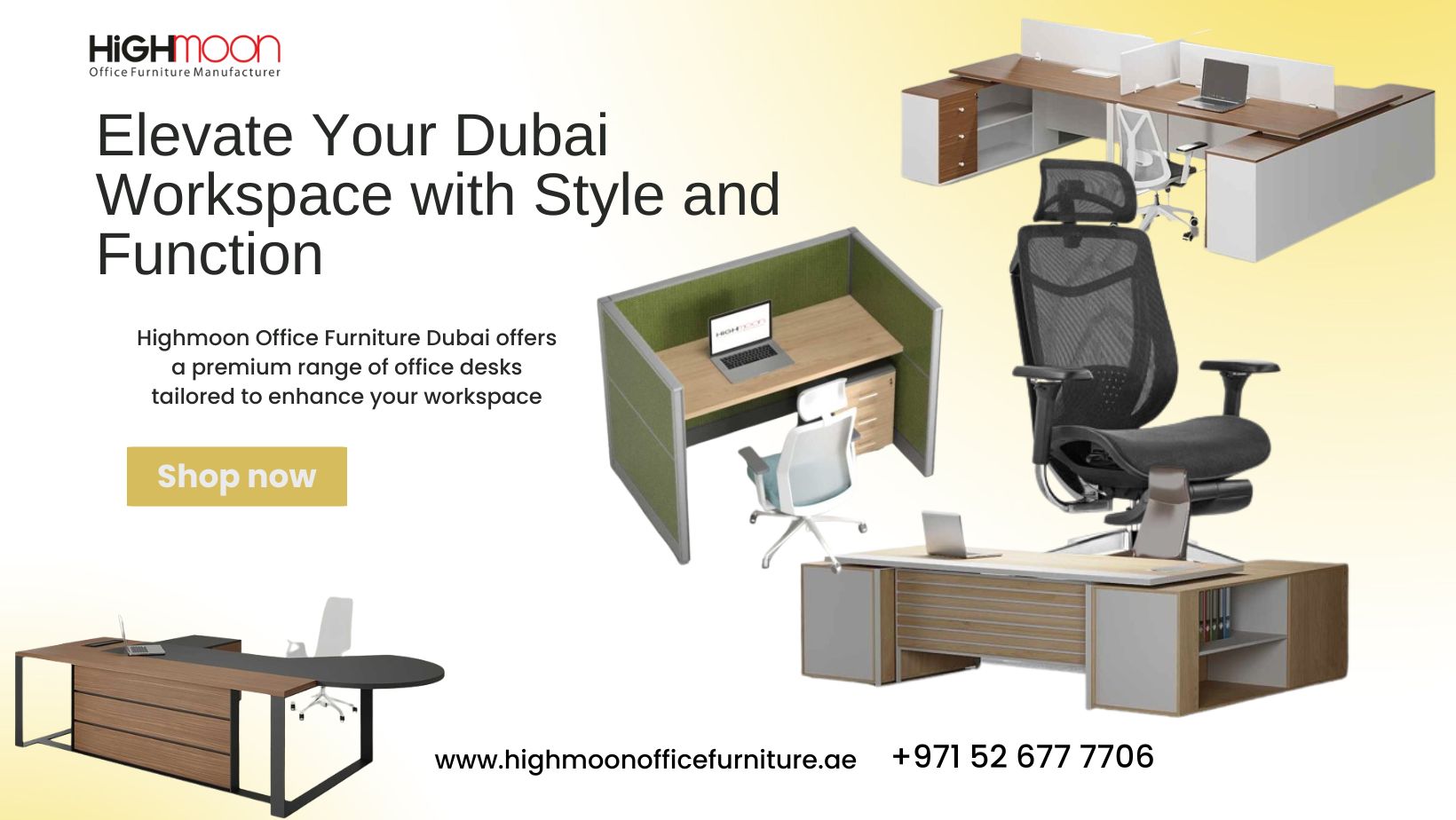 Elevate Your Dubai Workspace with Style and Function