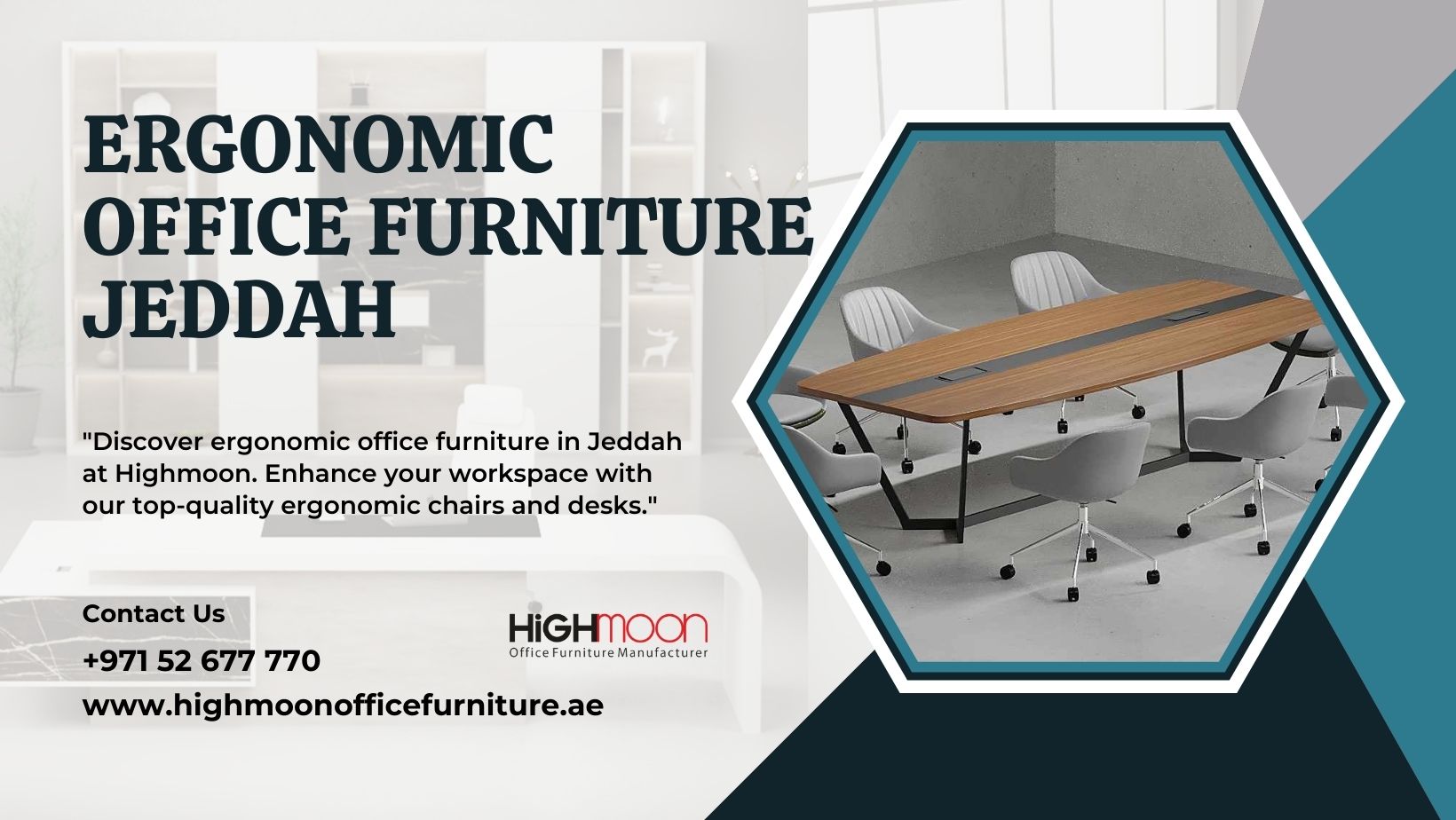 Ergonomic Office Furniture in Jeddah