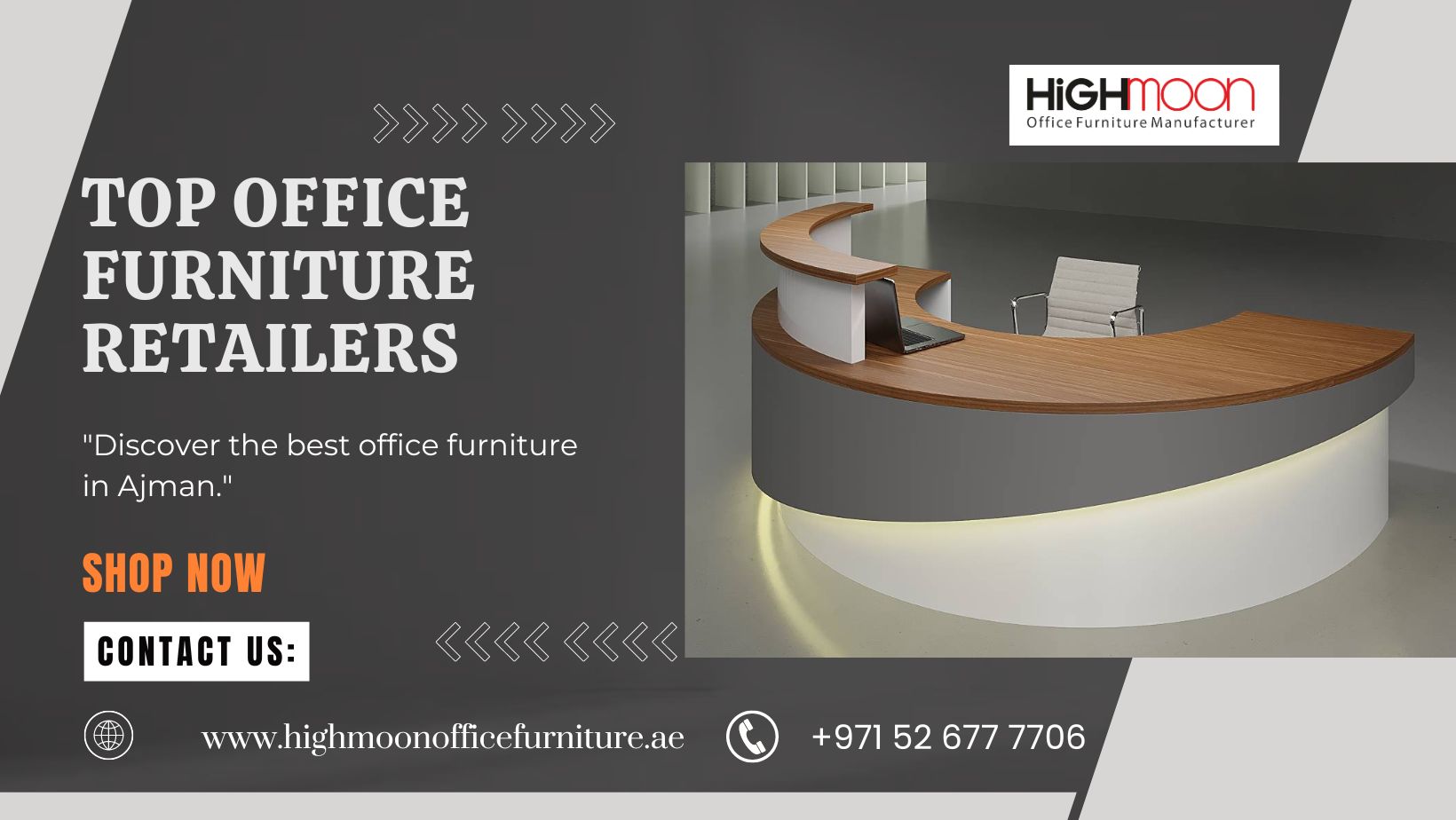 Good Office Furniture Retailers in Ajman