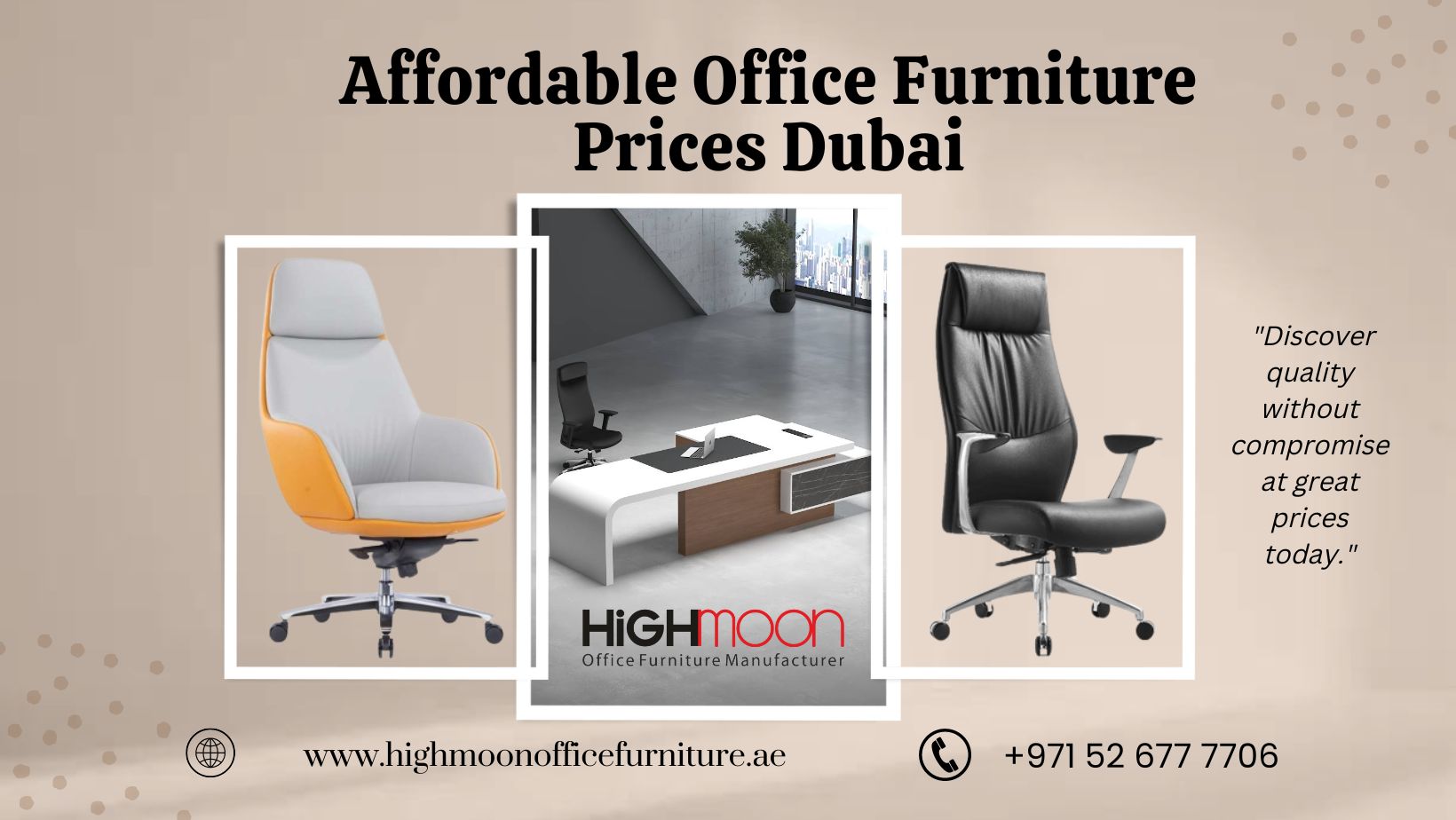 Great Office Furniture Price in Dubai