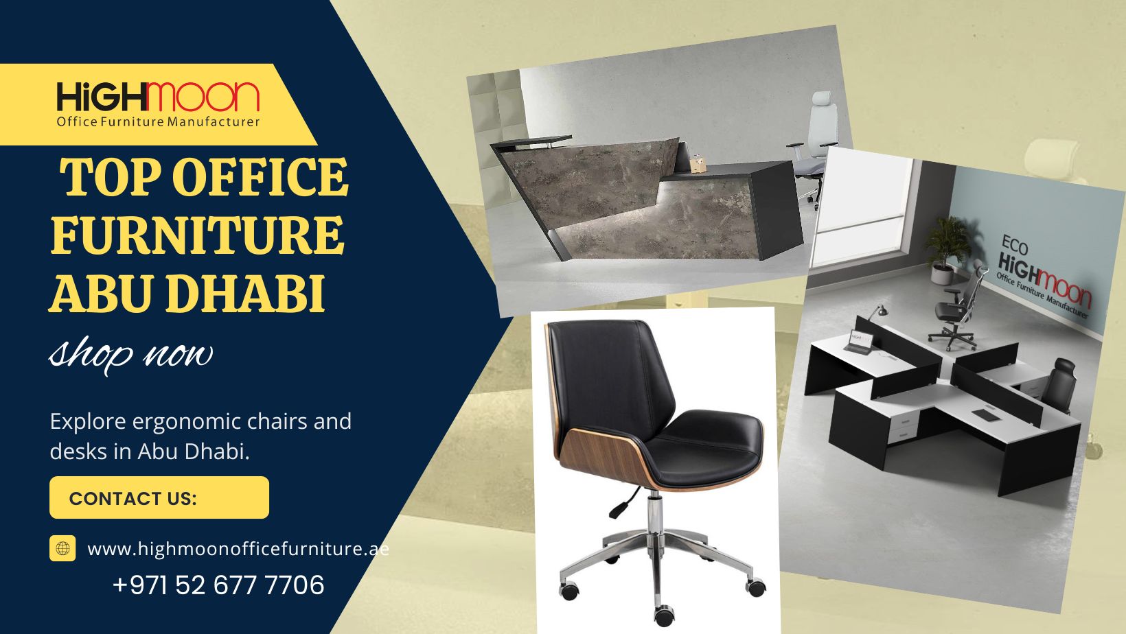 Great Office Furniture Store in Abu Dhabi