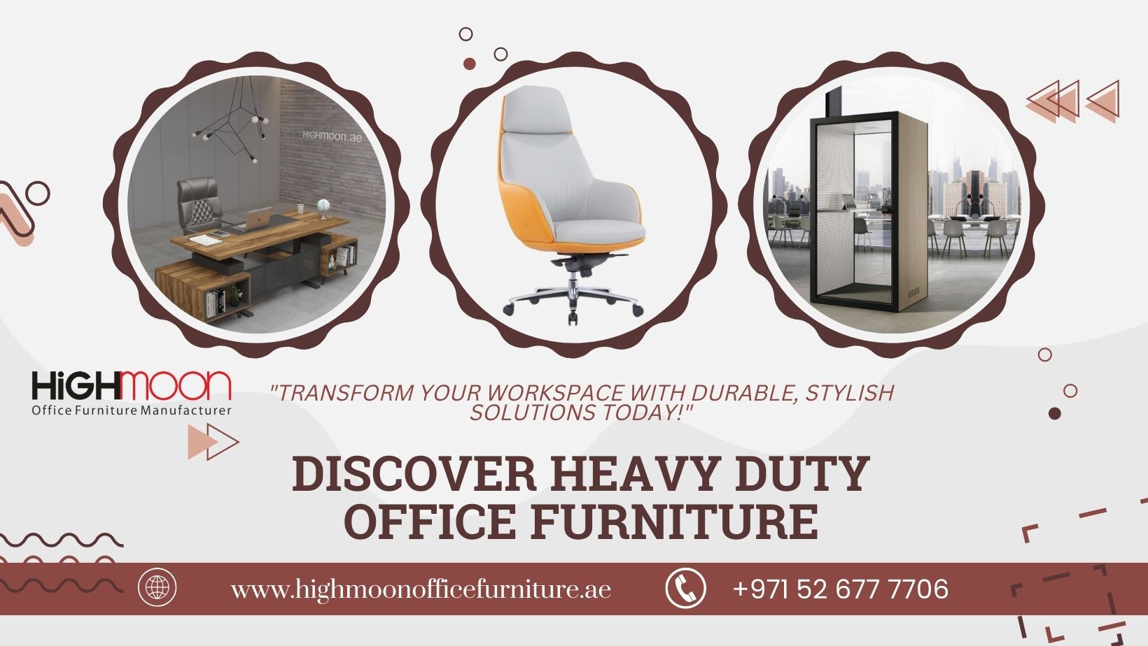 Heavy Duty Office Furniture Abu Dhabi