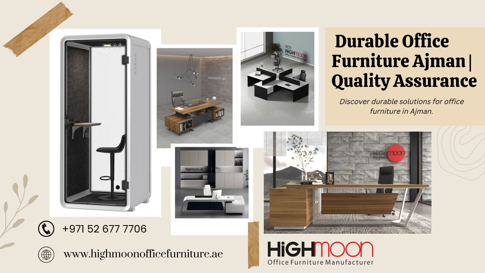 Heavy Duty Office Furniture Ajman