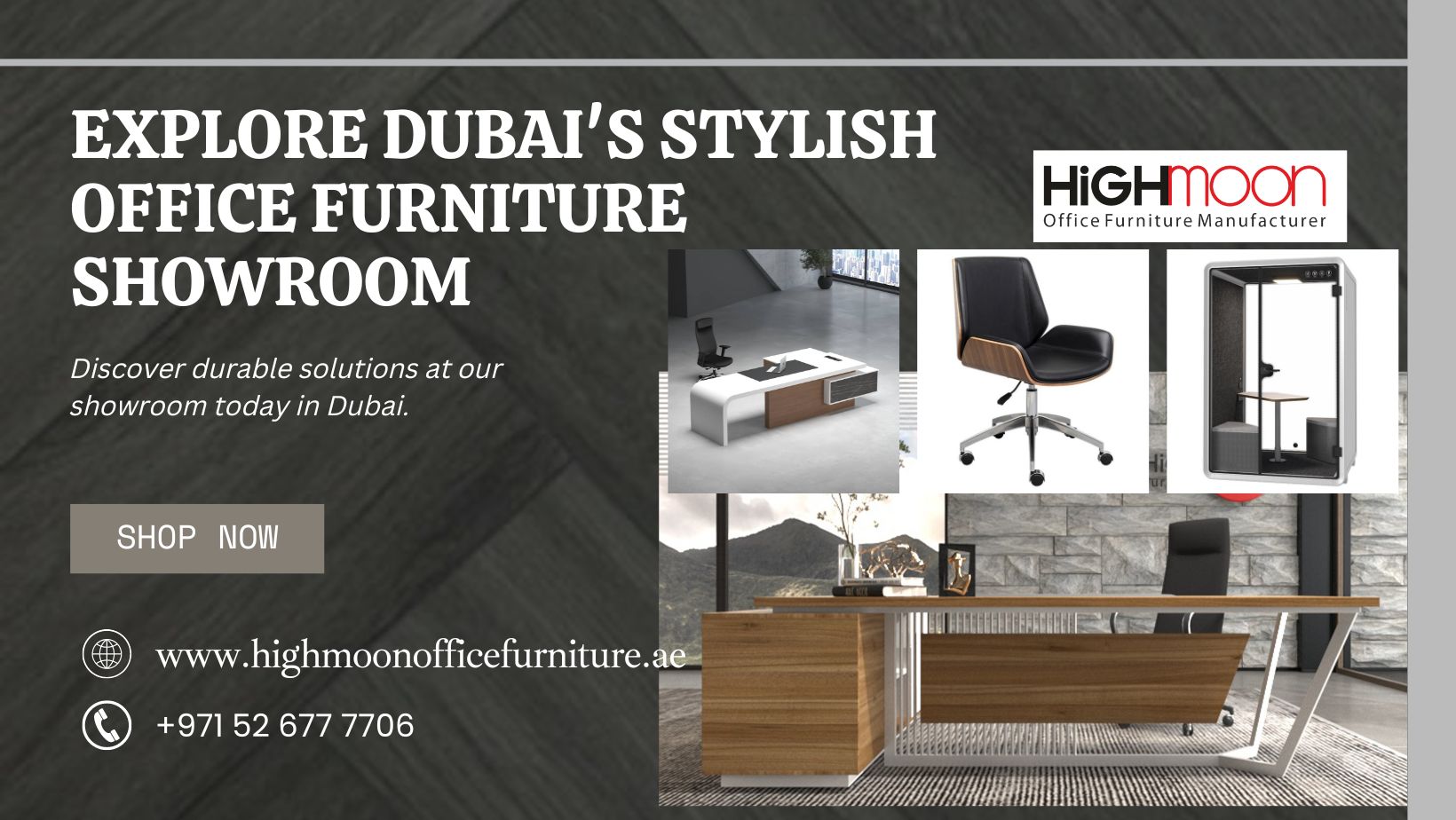 Heavy Duty Office Furniture Showroom in Dubai