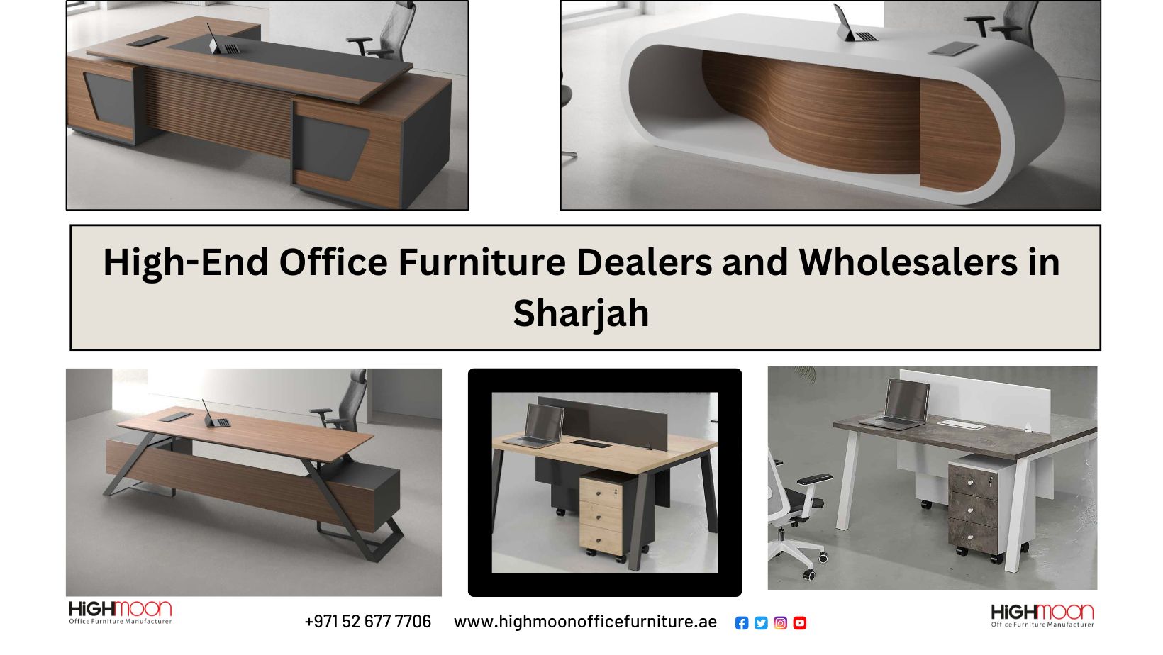 High-End Office Furniture Dealers and Wholesalers in Sharjah