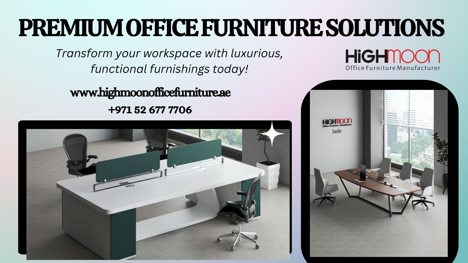 High End Office Furniture Project in Saudi Arabia