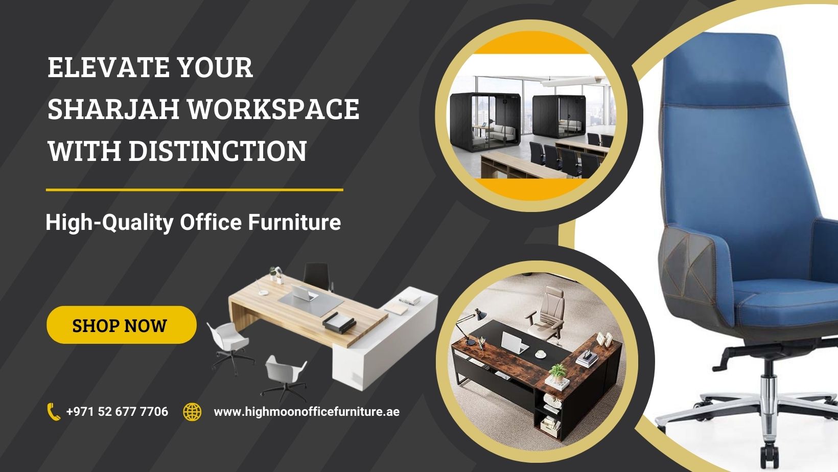 High-End Office Furniture Stores and Shops in Sharjah