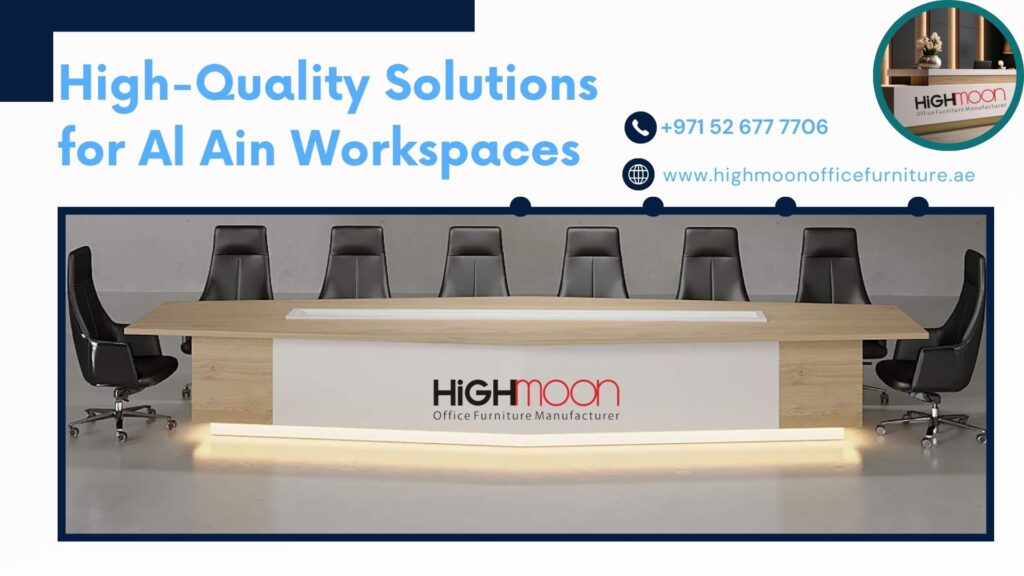 High-Quality Office Furniture Dealers in Al Ain