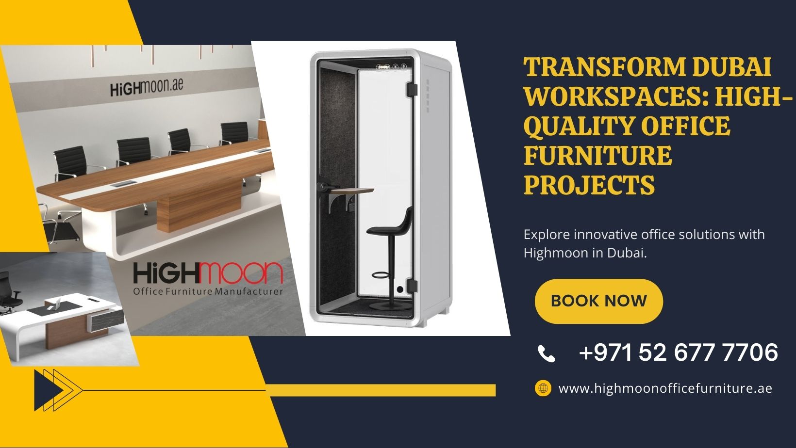 High-Quality Office Furniture Projects in Dubai