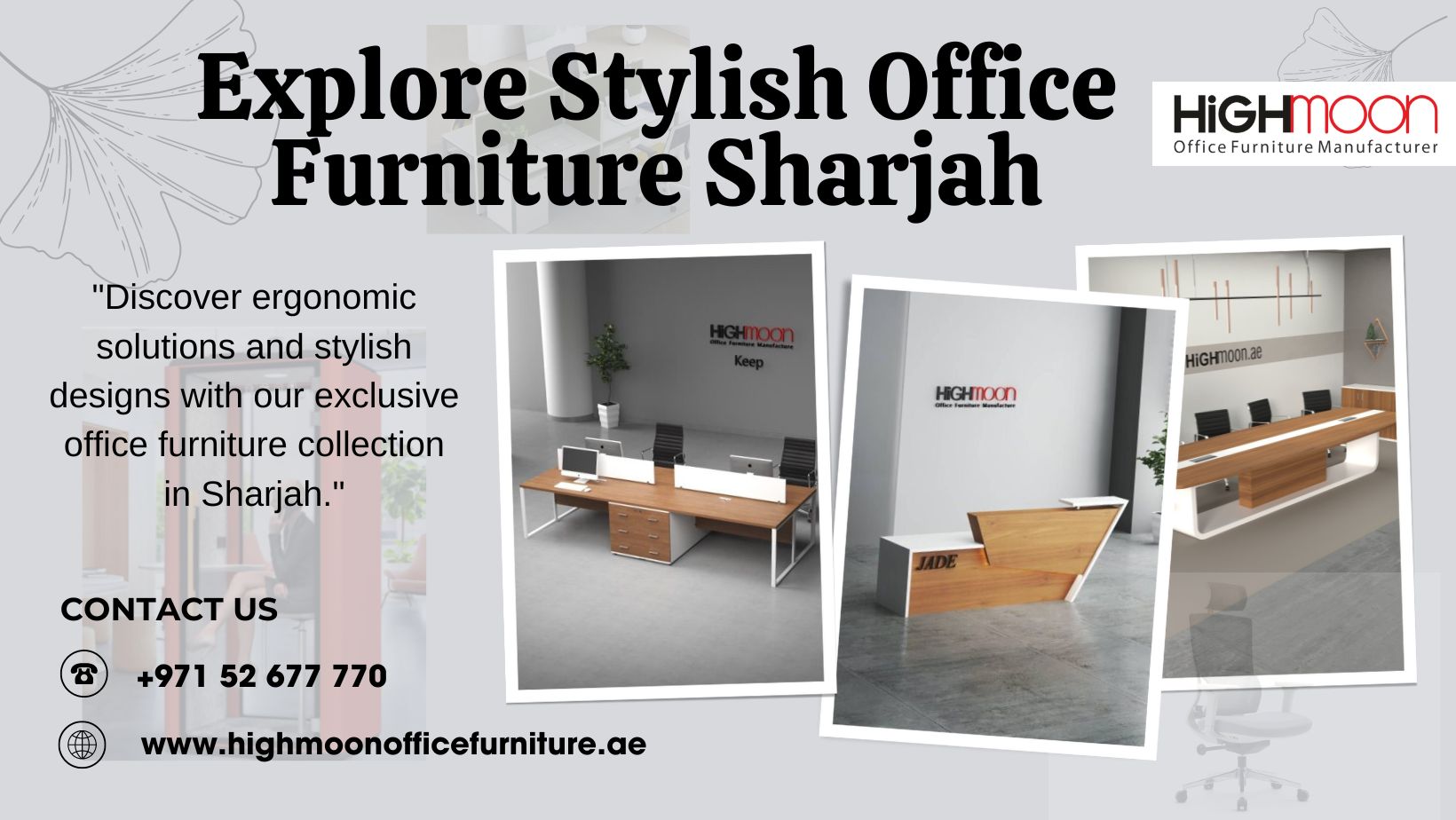 Office Furniture Solutions in Sharjah