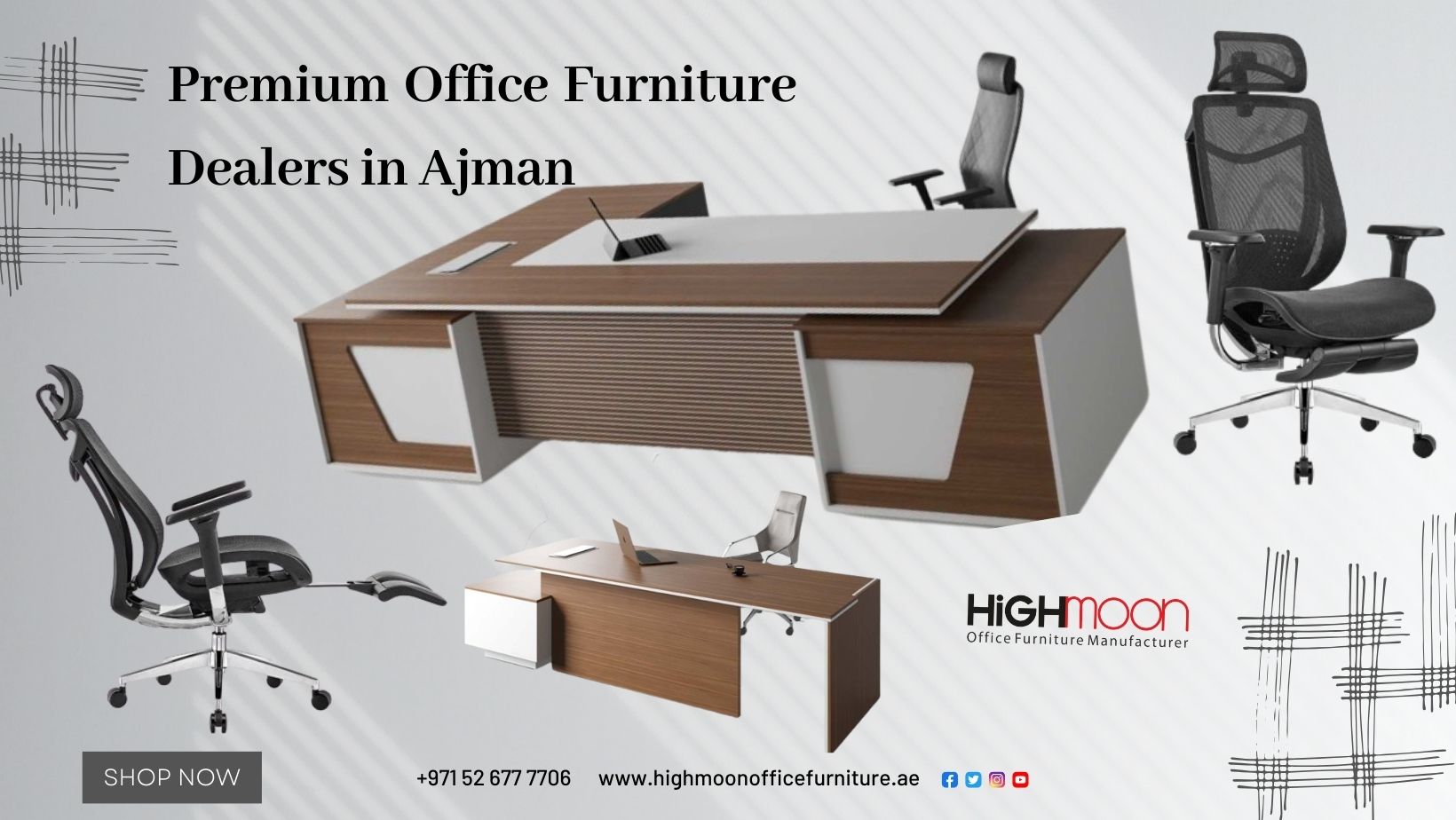 Premium Office Furniture Dealers in Ajman