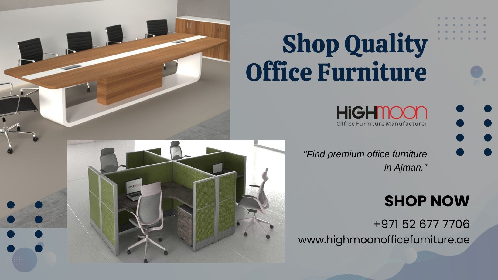 Quality Office Furniture Shop in Ajman