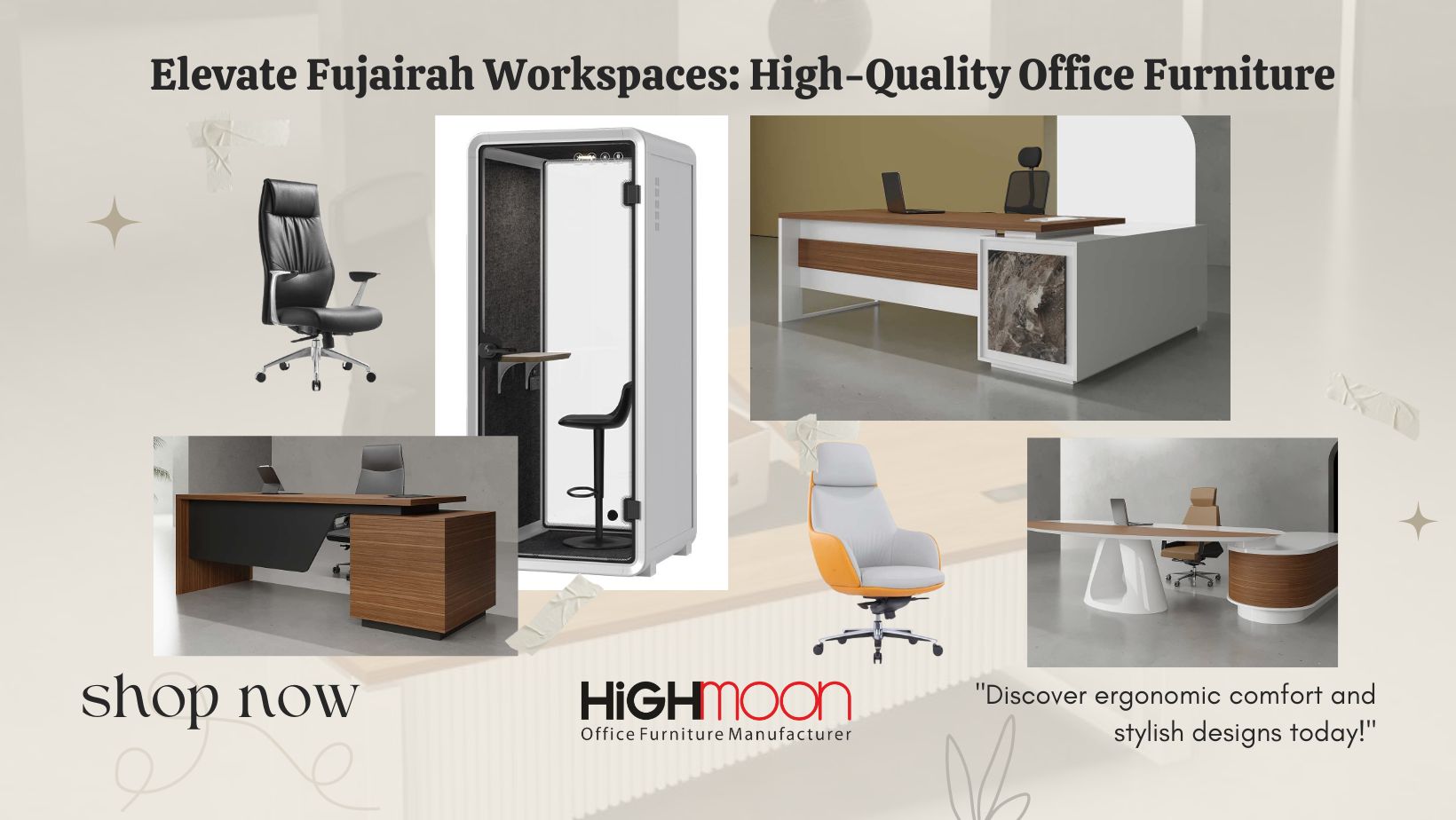 Quality Office Furniture Solutions in Fujairah