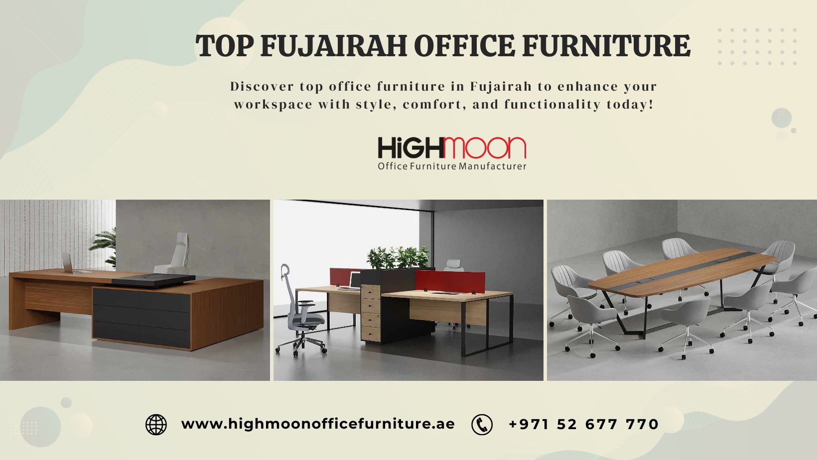 Top Office Furniture Dealers in Fujairah