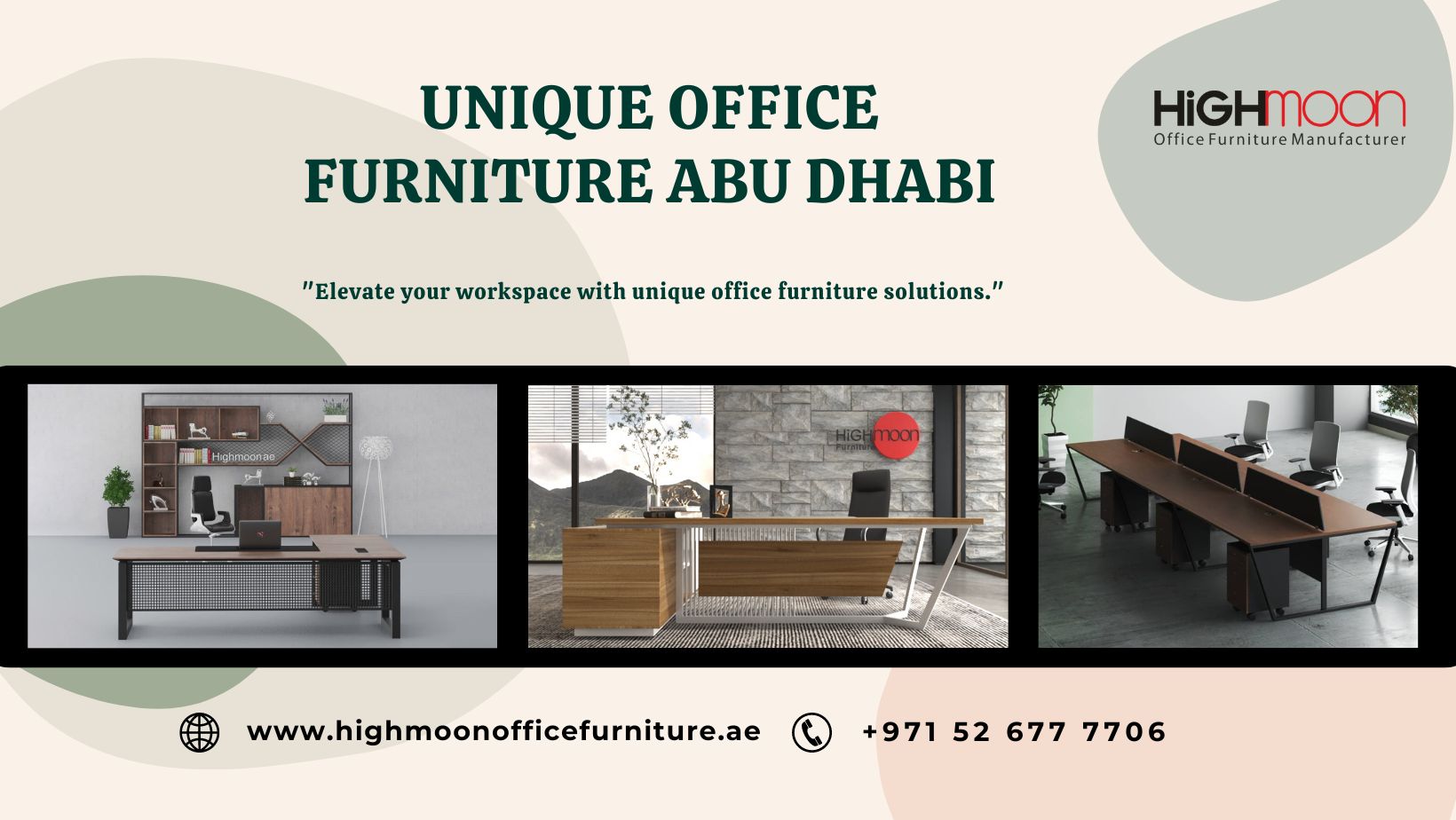 Unique Office Furniture in Abu Dhabi