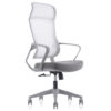 TRJ 620 Executive Chair in Grey with ergonomic design and premium upholstery