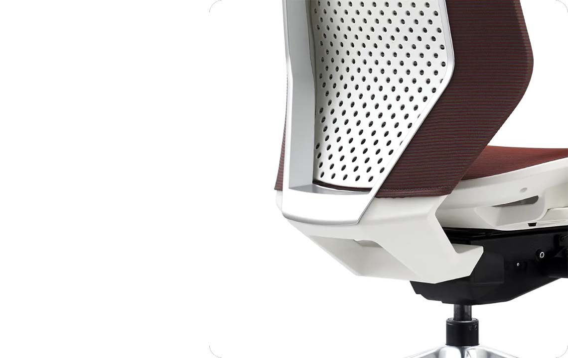 ROVER CHAIR ergonomic cherry red chair