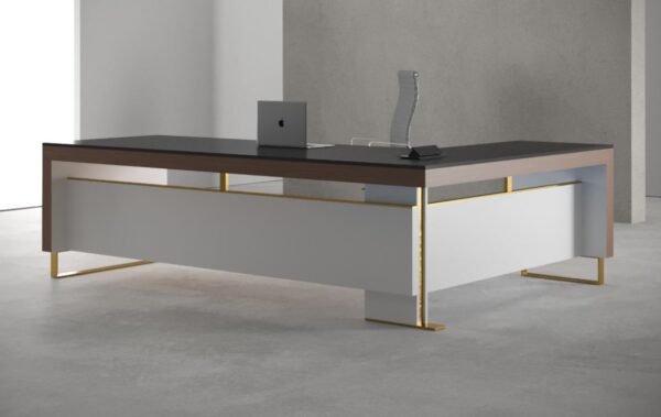 Qino L Shaped CEO Executive Desk