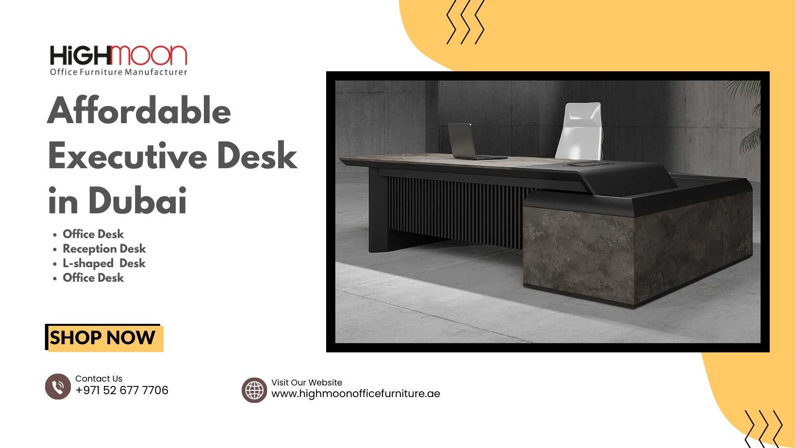 Affordable Executive Desk in Dubai